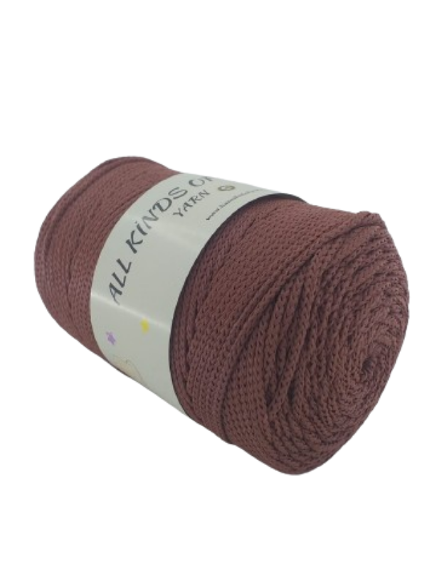 Polyester Makrome Bordo - Görsel 3