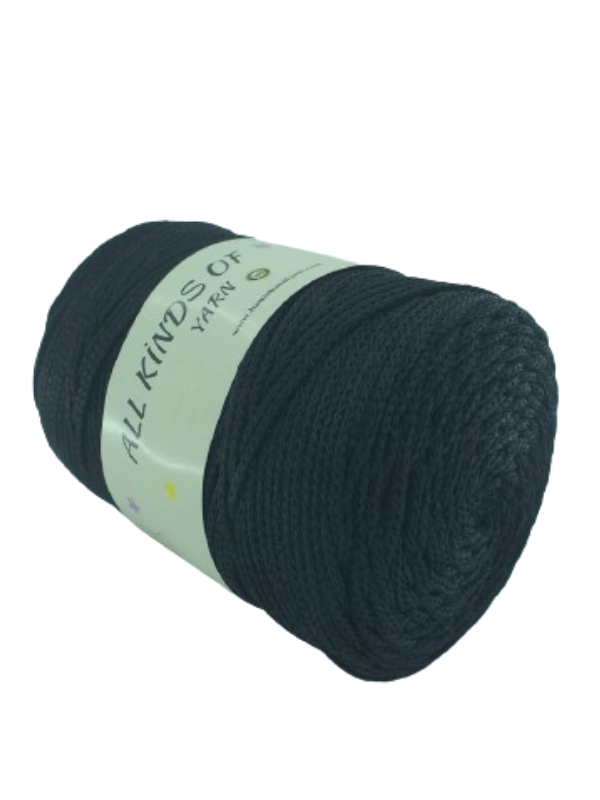 Polyester Makrome Siyah - Görsel 3