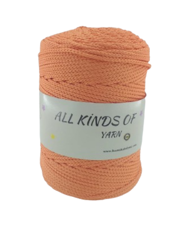 Polyester Makrome Turuncu
