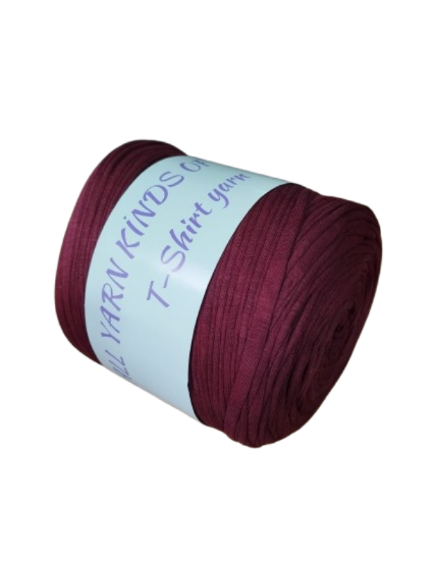 T-shirt ipliği Açık Bordo - Görsel 3