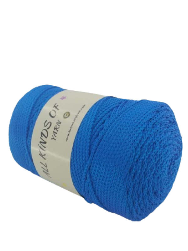 Polyester Makrome Mavi - Görsel 3