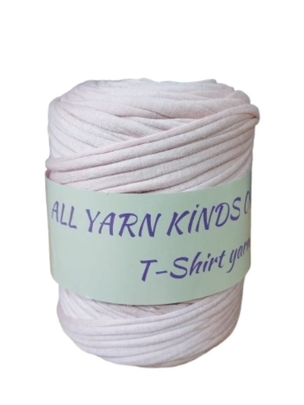 T-shirt ipliği Açık Pembe