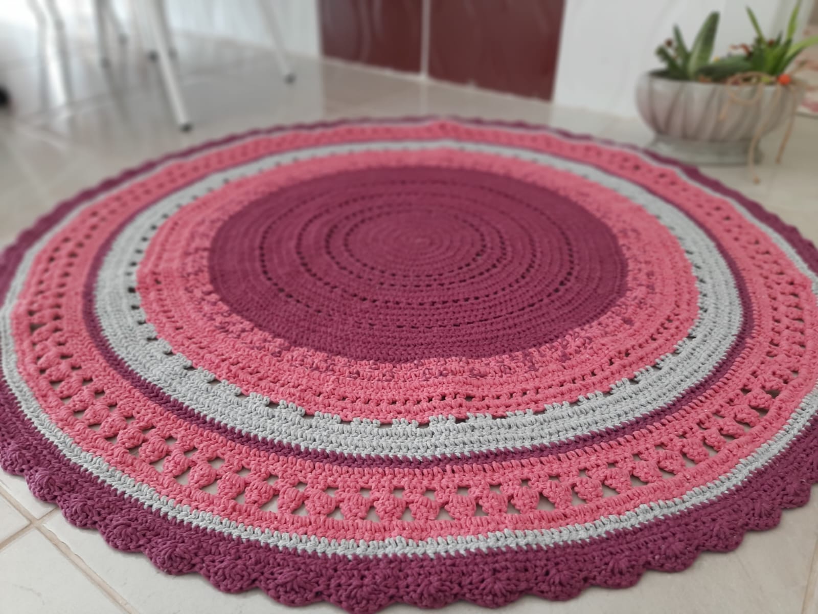 T-shirt ipliği Kırmızı - Görsel 4